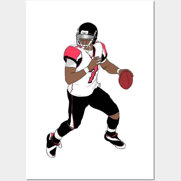 Michael Vick Wall Art by SickSticksCo